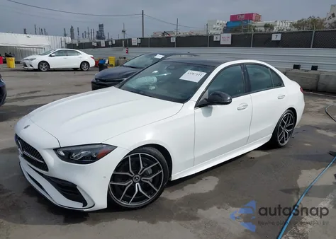 2022 Mercedes-Benz C 300 Sedan from USA, damaged, VIN W1KAF4GB1NR039318